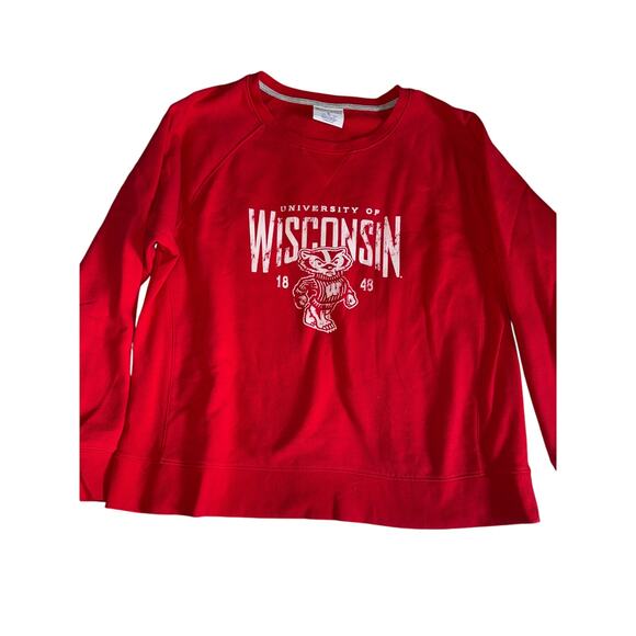 UNIVERSITY OF WISCONSIN BADGERS CHAMPION SWEATSHIRT SIZE XL - Picture 1 of 3